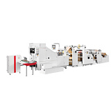 Линия для производства бумажных пакетов с пленочным окном RZFD-450W